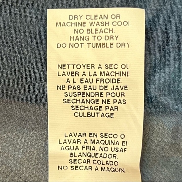 Karen Kane Ombre Floral Print Vest Ruana Kimono Sz M Blue EUC‎ Like New - Picture 11 of 11